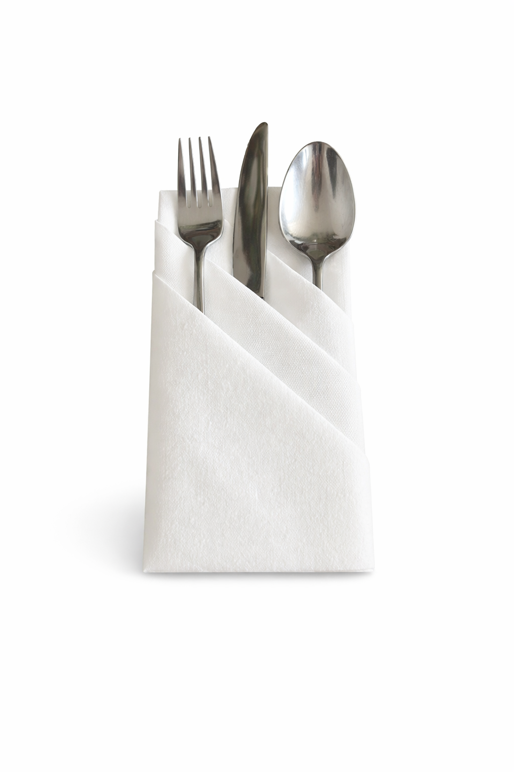 Bereitstellung und Falten von Papierservietten